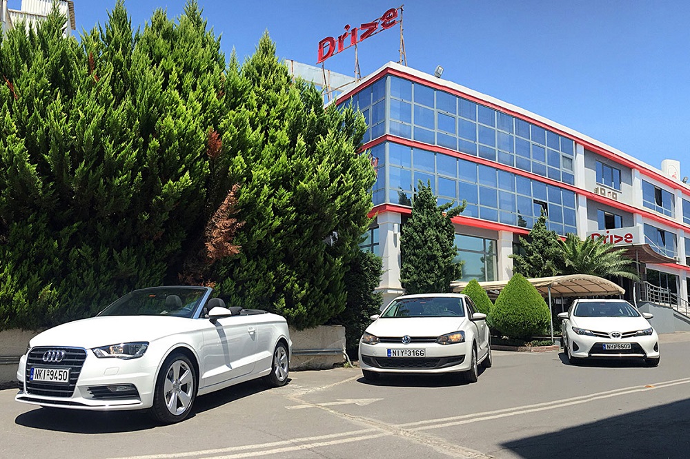 Features of car rental in Greece