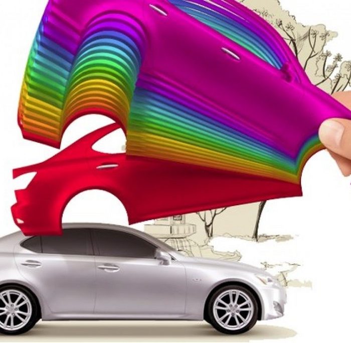 Car paints: composition and effects of painting