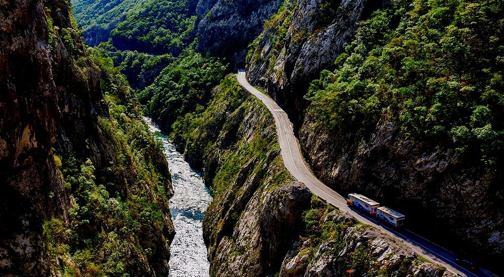 Carreteras en Montenegro o el concepto de "polako"