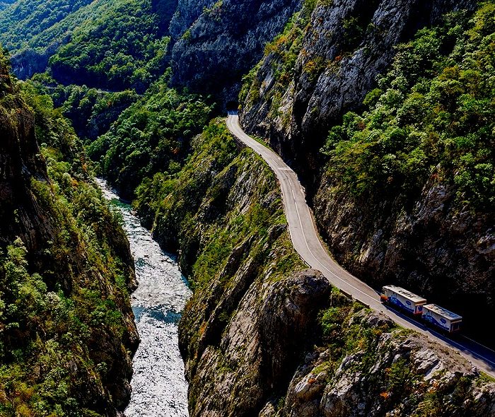 Roads in Montenegro or the concept of "polako"