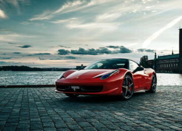 Enzo Ferrari and his creation