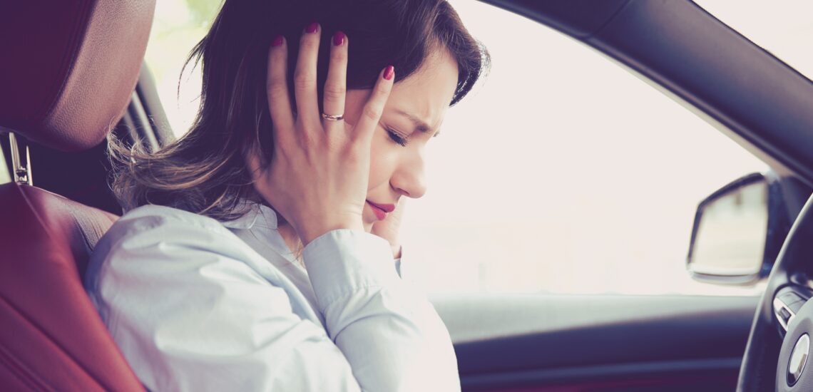 What should you do if you hear squeaks in the car?