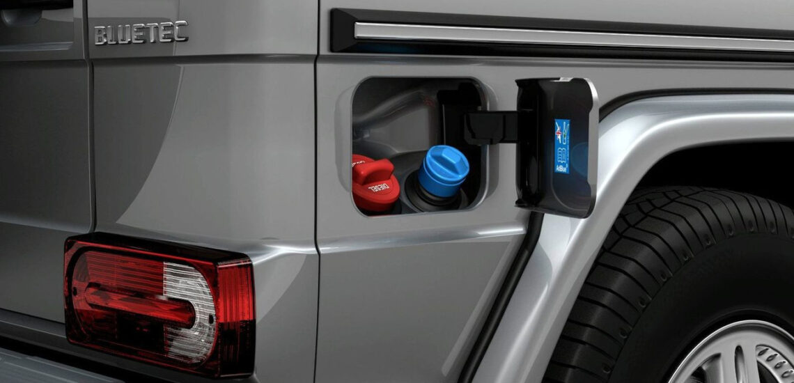 Bluetec system for diesel cars