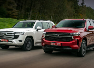 Duel de SUV de bastidor: Chevrolet Tahoe vs. Toyota Land Cruiser 300