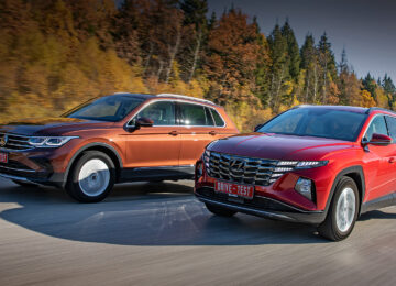 Hyundai Tucson vs Volkswagen Tiguan: 150-hobujõuliste linnamaasturite lahing