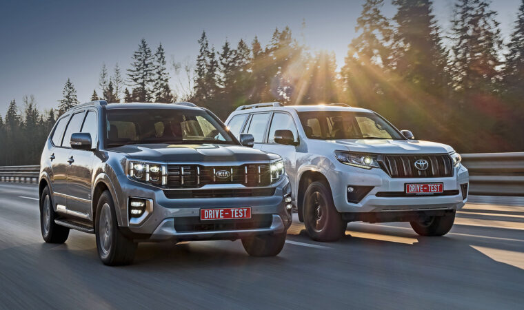Kia Mohave Prestige vs. Toyota Land Cruiser Prado 150 Prestige: En Detaljeret Sammenligning