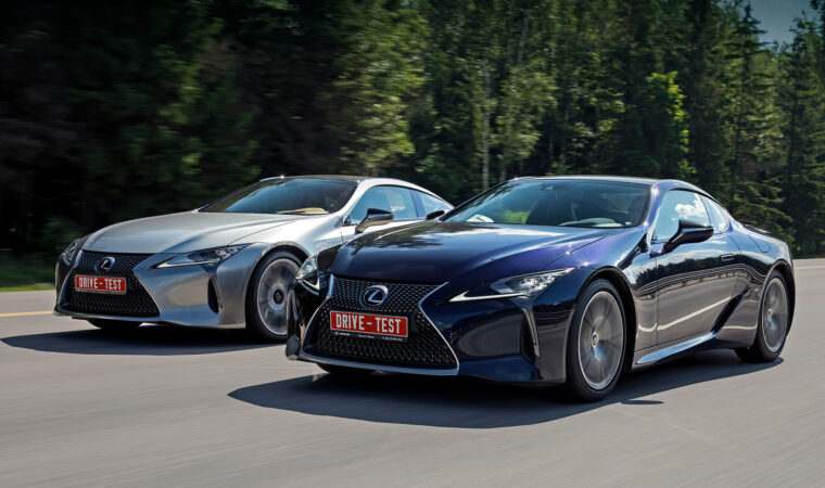 Lexus LC 500: летни наспроти зимски гуми — барање на вистинската комбинација