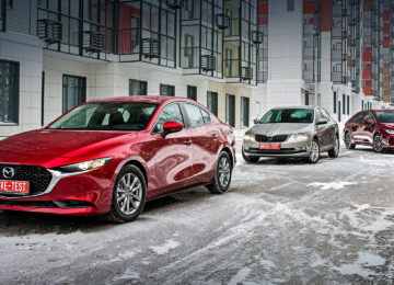 Mazda 3 Sedan vs Toyota Corolla vs Škoda Octavia: C ангиллын седантай баяртай гэх үү?