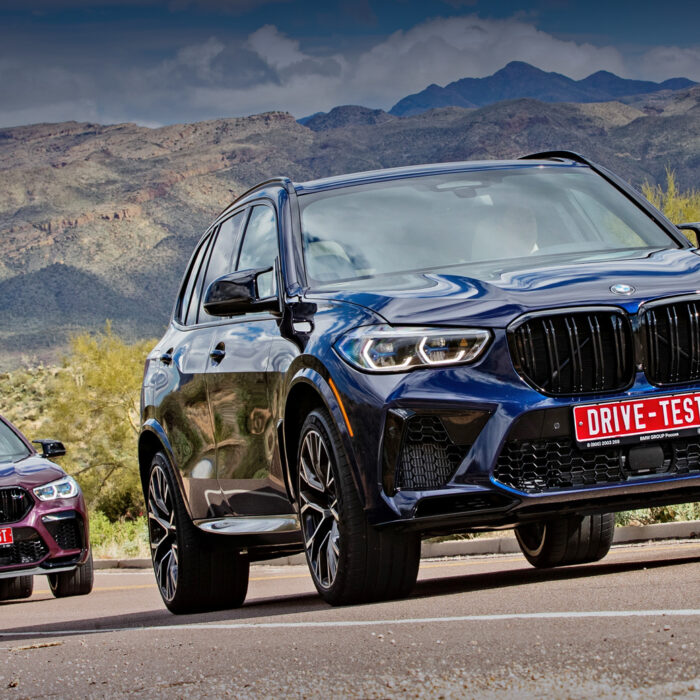 Cheerfully trembling in the BMW X5 M and X6 M crossovers