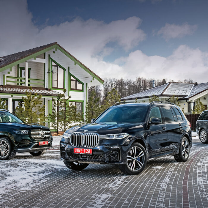 Pouring diesel into the BMW X7, Mercedes-Benz GLS and Range Rover
