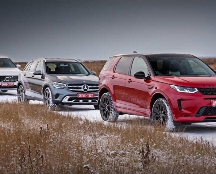 Making Land Rover Disco Sport and Mercedes GLC follow after Volvo XC60