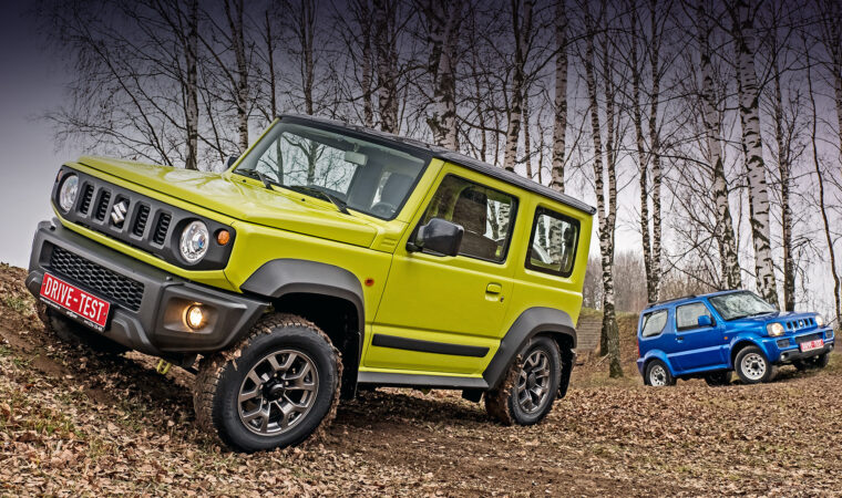 Putting into action the superiority of Suzuki Jimny over its predecessor