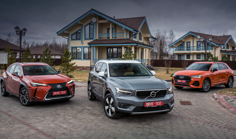 Lexus UX vs Audi Q3 vs Volvo XC40: Comparáid idir Crosbhealaí Beaga Préimhe