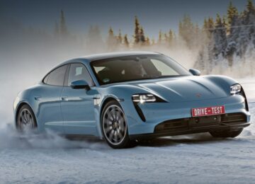 Memandu Porsche Taycan 4S Sedan Elektrik di Lapland Musim Sejuk: Ujian Cuaca Sejuk