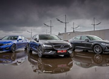 Volvo S60 vs BMW 320d vs Genesis G70: qaysi oʻrta oʻlchamli sedan gʻalaba qozonadi?