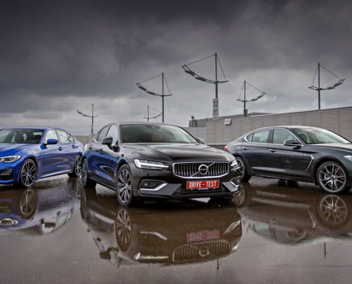 Putting the Volvo S60 between the BMW 320d and Genesis G70 sedans