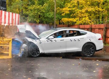 Վերականգնված Tesla Model S-ի կրաշ-թեստ․ արդյո՞ք վերանորոգված Tesla-ն դեռ ունի անվտանգության պաշար