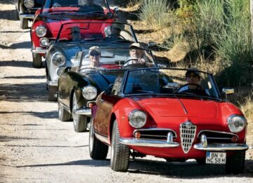 Alfa Romeo: Bakom det nostalgiska ratten — Att köra Giulietta, Giulia, 2600 och Spider genom Toscana