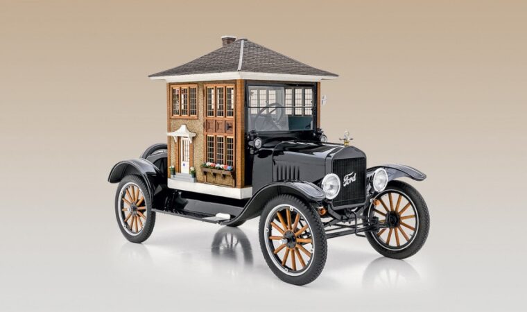 Eine nostalgische Fahrt in die Vergangenheit: Das Lebkuchenhaus des Ford Modell T von 1922