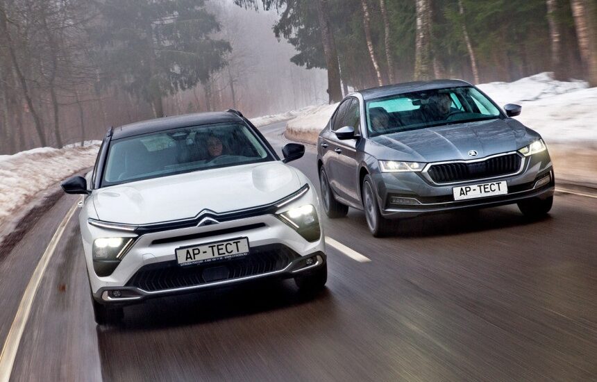 Liftbacks on Test: Citroen C5 X vs. Skoda Octavia