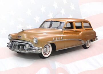 Der Ionic Buick: Ein Blick auf den Roadmaster von 1952 mit Holzkarosserie