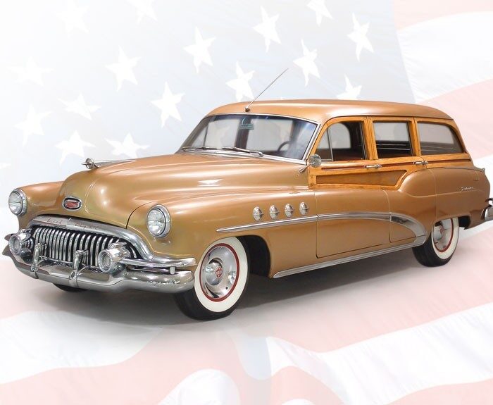 The Ionic Buick: A Glimpse into the 1952 Roadmaster with a Wooden Bod