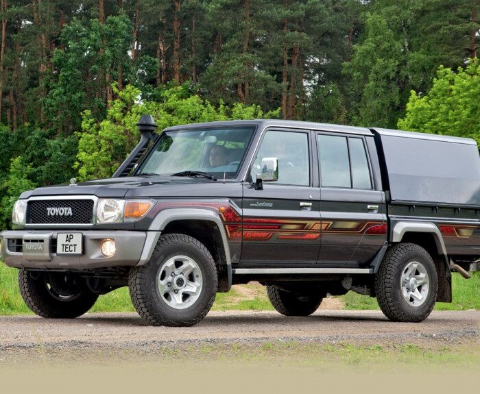 Вивчення старовинного шарму нової Toyota Land Cruiser 70