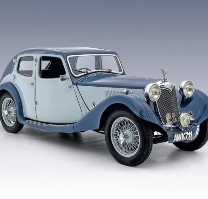 The 1935 Riley Kestrel Saloon: A Classic of English Elegance