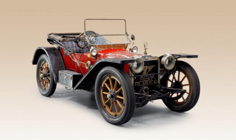 American Underslung Scout 22-B (1913): The Revolutionary "Upside-Down" Automobile