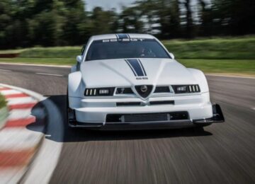 Alfa Romeo Giulia Reimagined as a Retro DTM Racing Machine