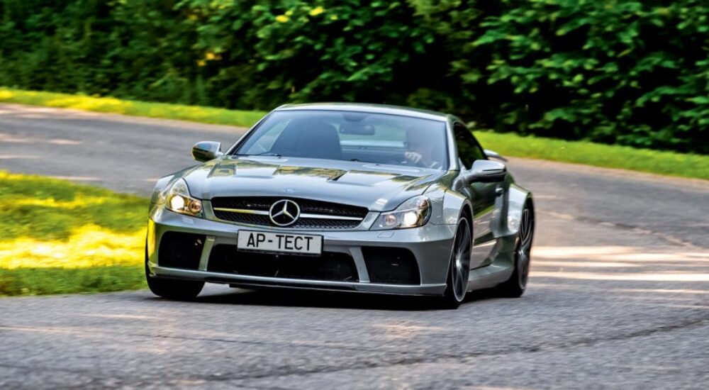 Mercedes-Benz SL 65 AMG Black Series: Тест на стази