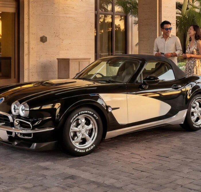 Mitsuoka LA1: بازآفرینی Mazda MX-5 در قالب Chevrolet Corvette C1 دهه 1950